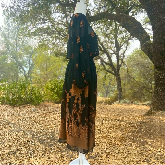 Vintage | Handmade Floral Chiffon Boho Dream Dress - Picture 8 of 16